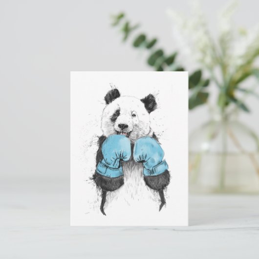 de winnaar briefkaart (Staand voorkant)