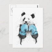 de winnaar briefkaart (Voorkant / Achterkant)