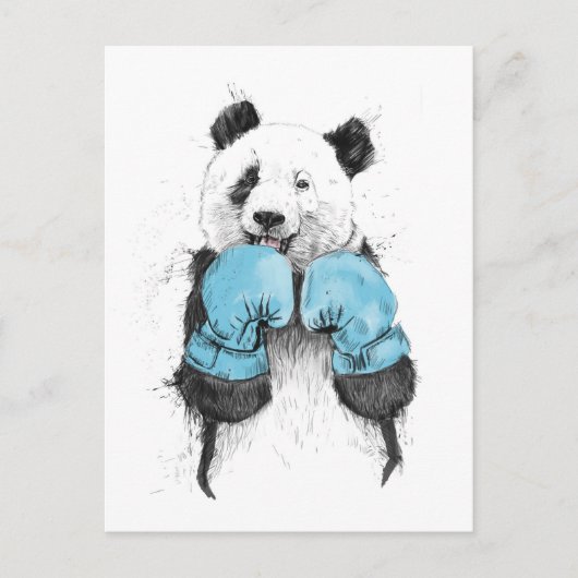 de winnaar briefkaart (Voorkant)