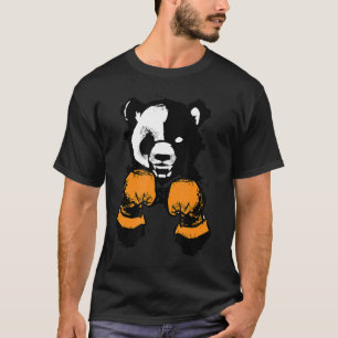 De winnaar Cool Panda Beer Boxing Glove T-shirt