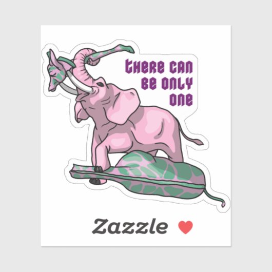 De winnaar door een hoofd sticker (Vel)