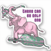 De winnaar door een hoofd sticker (Voorkant)