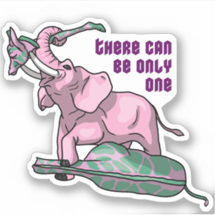 De winnaar door een hoofd sticker