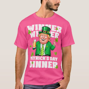 De winnaar viert St Patrick's Day voor Trump T-shirt