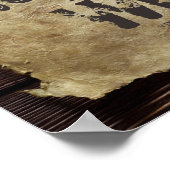 de winnaars houden nooit op en de groenen winnen n poster (Hoek)