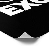 De winnaars nemen Actie, de verliezers maken Overs Poster (Hoek)