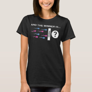 De winnende partij is de eigenaar van het Baby. T-shirt