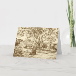 De Winnie the Pooh Tree - Hartelijk dank Bedankkaart