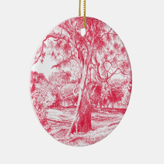 De Winnie the Pooh Tree - Keramisch Ornament (Rechts)