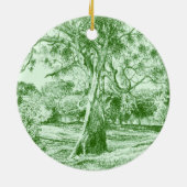 De Winnie the Pooh Tree - Keramisch siermiddel Keramisch Ornament (Achterkant)