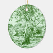 De Winnie the Pooh Tree - Keramisch siermiddel Ornament (Links)