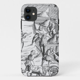 De winning van metalen na houtbewerking in kosm Case-Mate iPhone case