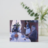 De winningsruimte van Paul Signac (1887) Briefkaart (Staand voorkant)