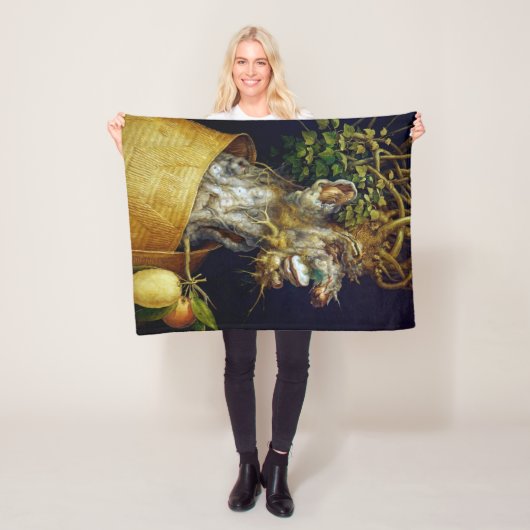 De winter, Arcimboldo Fleece Deken (In situ)