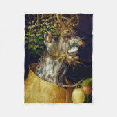 De winter, Arcimboldo Fleece Deken (Voorkant)