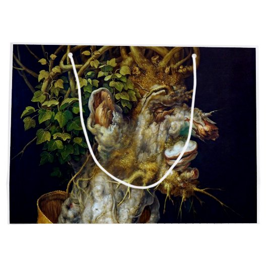 De winter, Arcimboldo Groot Cadeauzakje (Achterkant)