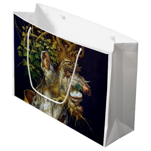 De winter, Arcimboldo Groot Cadeauzakje (Voorkant Gekanteld)