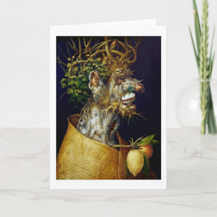 De winter, Arcimboldo Kaart