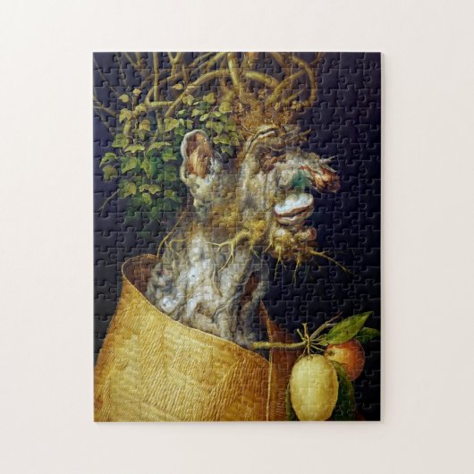 De winter, Arcimboldo Legpuzzel (Verticaal)