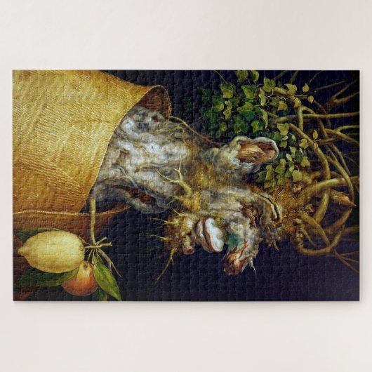 De winter, Arcimboldo Legpuzzel (Horizontaal)