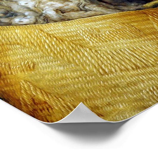 De winter, Arcimboldo Poster (Hoek)