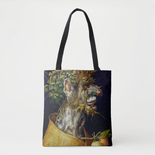 De winter, Arcimboldo Tote Bag (Voorkant)