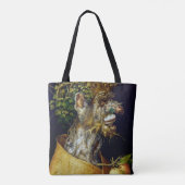 De winter, Arcimboldo Tote Bag (Achterkant)