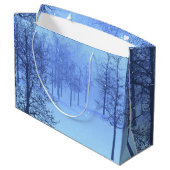 De winter in de Bossen op een Groot Cadeauzakje (Achterkant Gekanteld)