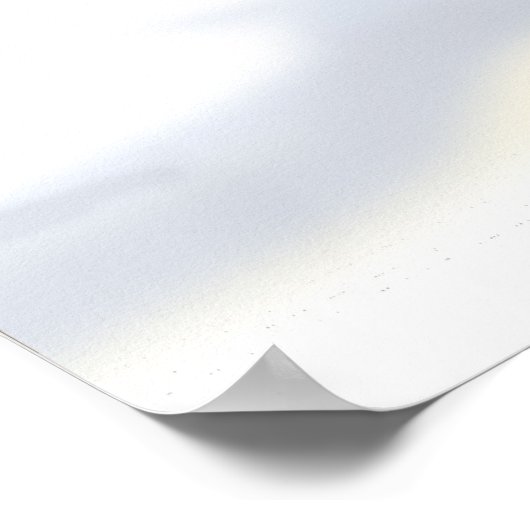 De winter in de bossen van de Birch Poster (Hoek)