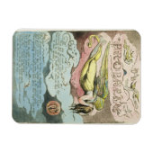 "De winter in de diepte...", bord 5 uit "Europa". Magneet (Horizontaal)