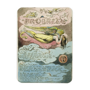 "De winter in de diepte...", bord 5 uit "Europa".  Magneet