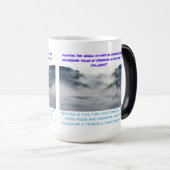 De winter is de tijd voor comfort magische mok (Voorkant rechts)