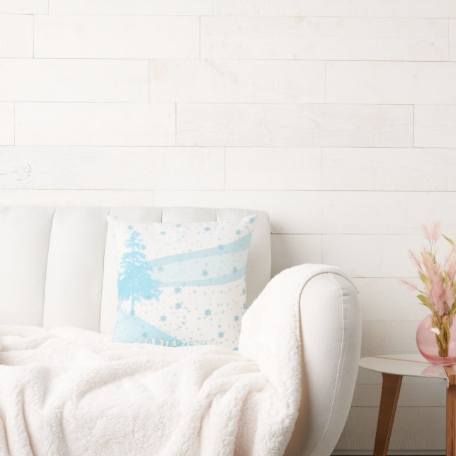 De winter is hier - Pillow Kussen (Bank)
