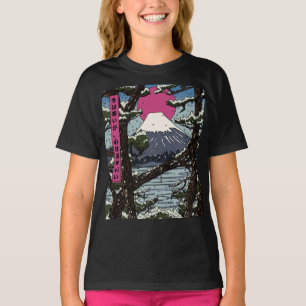 De winter is koud, maar het hart is warm t-shirt