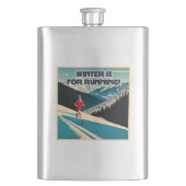De winter is om te rennen flacon (Voorkant)