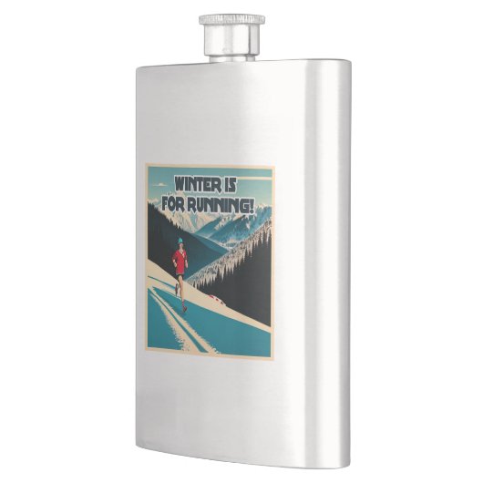 De winter is om te rennen flacon (Links)