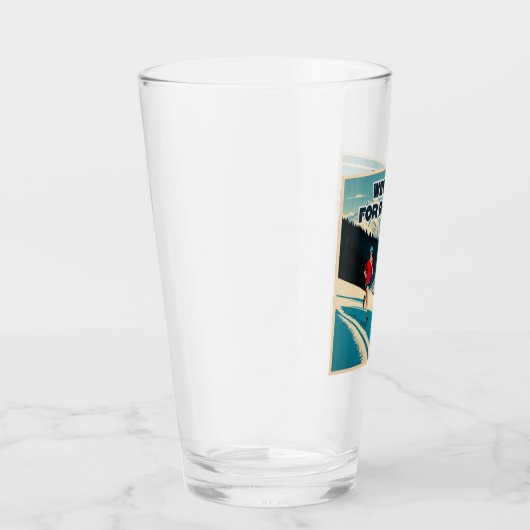 De winter is om te rennen glas (Rechts)