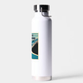 De winter is om te rennen waterfles (Links)