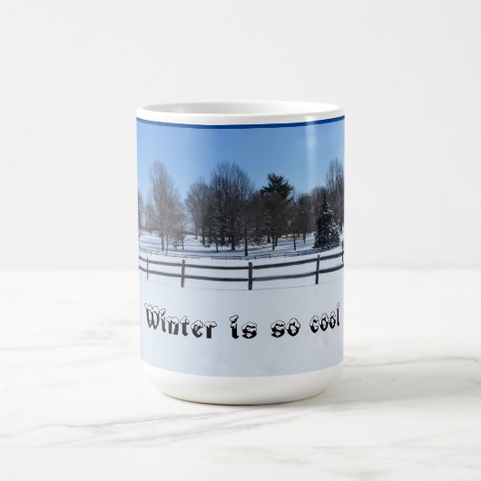 De winter is zo koel - mok (Center)