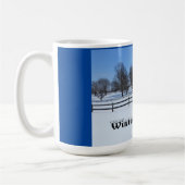 De winter is zo koel - mok (Links)