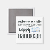 De winter kan een klink zijn magneet (Voorkant / Achterkant)