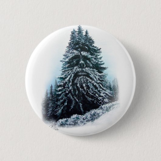 De WInter King Ronde Button 5,7 Cm (Voorkant)