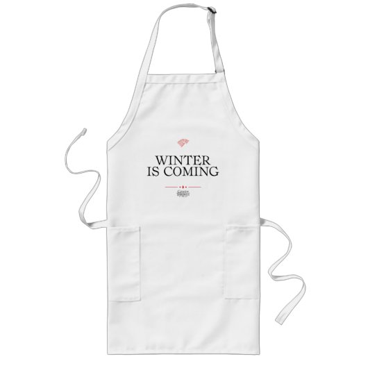 De winter komt eraan lang schort (Voorkant)