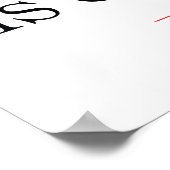 De winter komt eraan poster (Hoek)