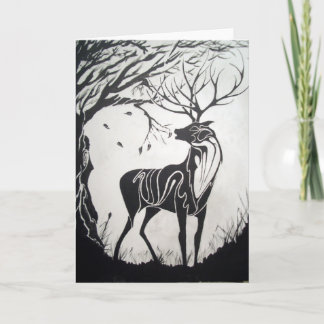 De winter komt kaart