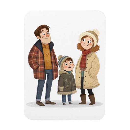 de winter komt magneet (Verticaal)