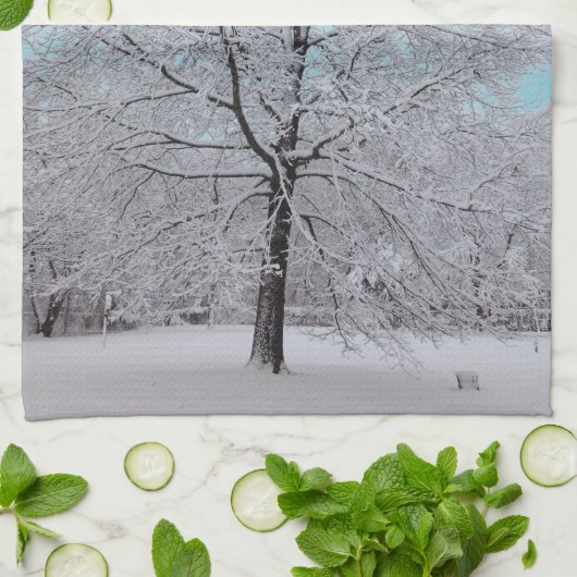 De Winter Oak Kitchen Towel Theedoek (Gevouwen)