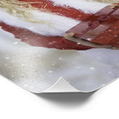 De winter personaliseert Sjabloon 8 x 10 klaar aan Foto Afdruk (Hoek)