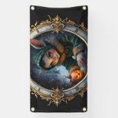 De Winter Sleutelbewaarder & De Onwillige Versieri Spandoek (Verticaal)