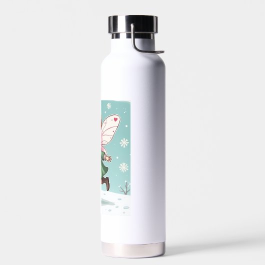 De winter sprookjeswater flessen (Links)